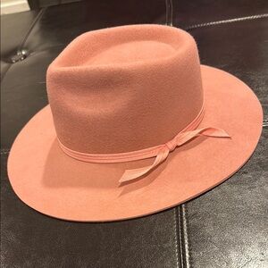 Lack of Color Brand Pink Fedora Hat
